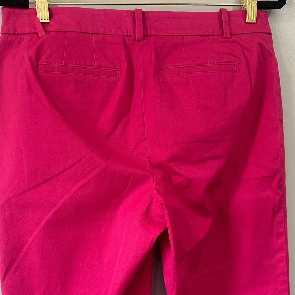 Talbots Vibrant Pink Capris perfect crop size 8P